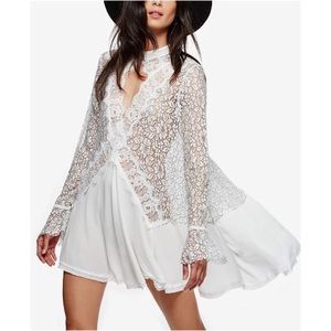 New Free People lace dress size S NWT